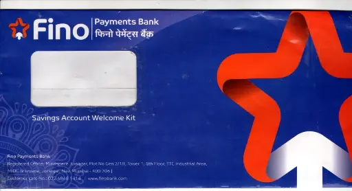 Fino Savings Account Welcome Kit (5 Nos)